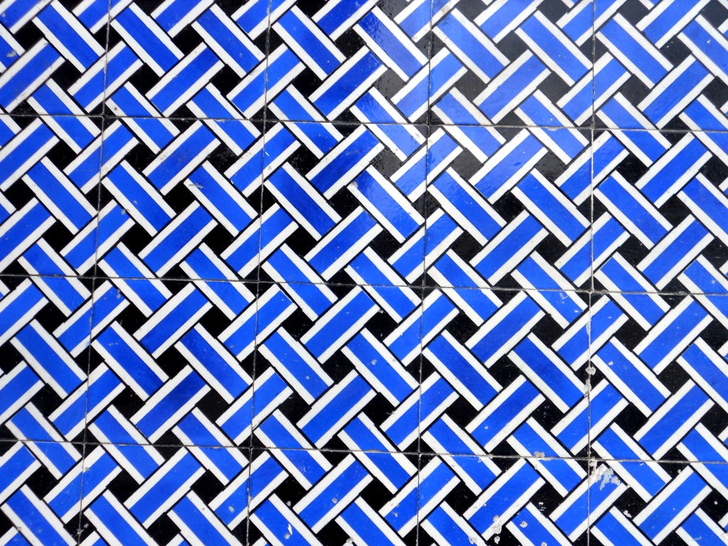 Capa proteção de livros personalizada Azulejos