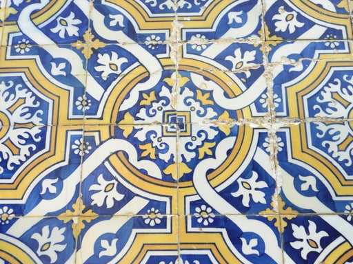 Capa proteção de livros personalizada Azulejos