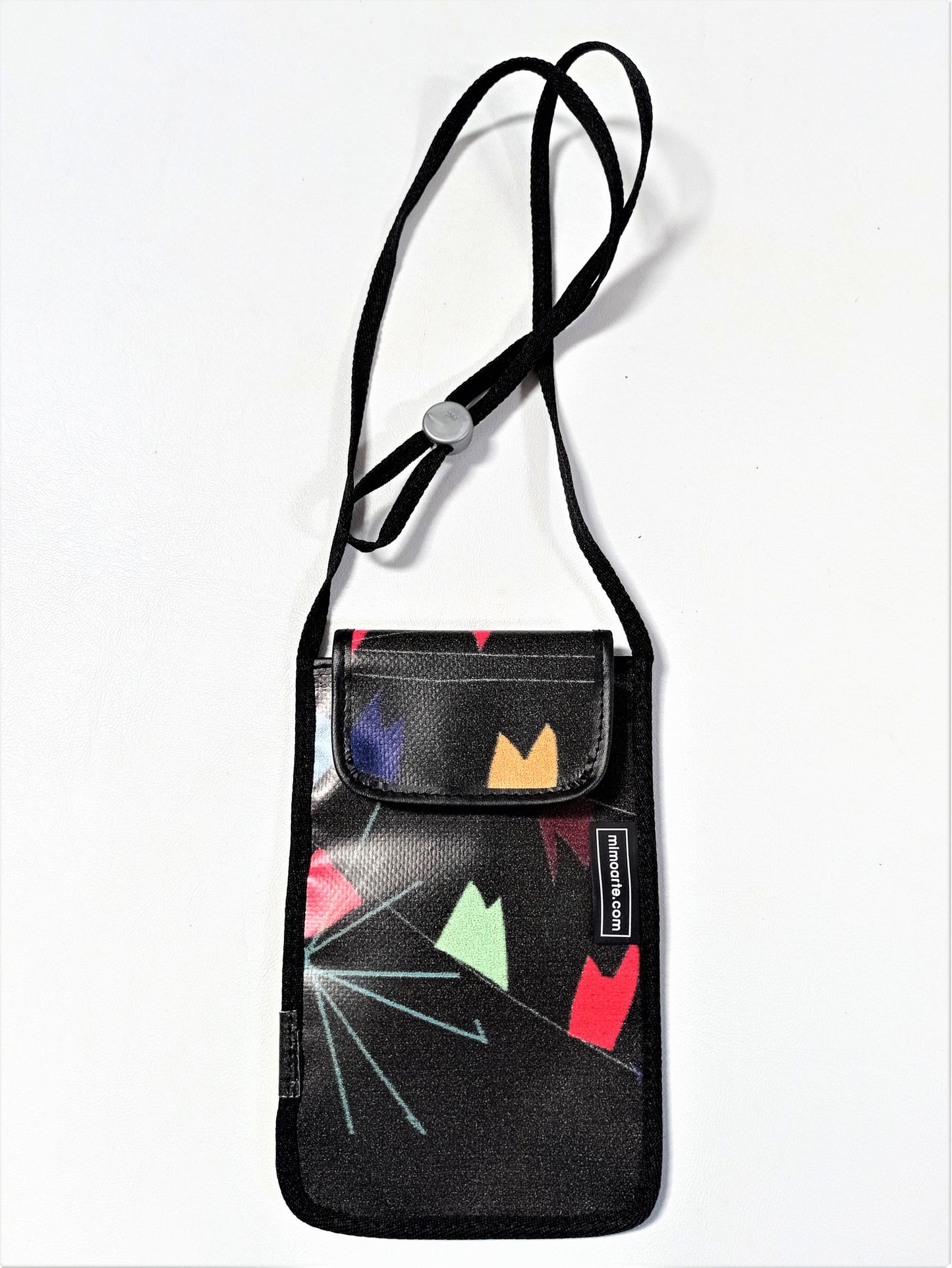 Bolsa para telemóvel em lona de PVC