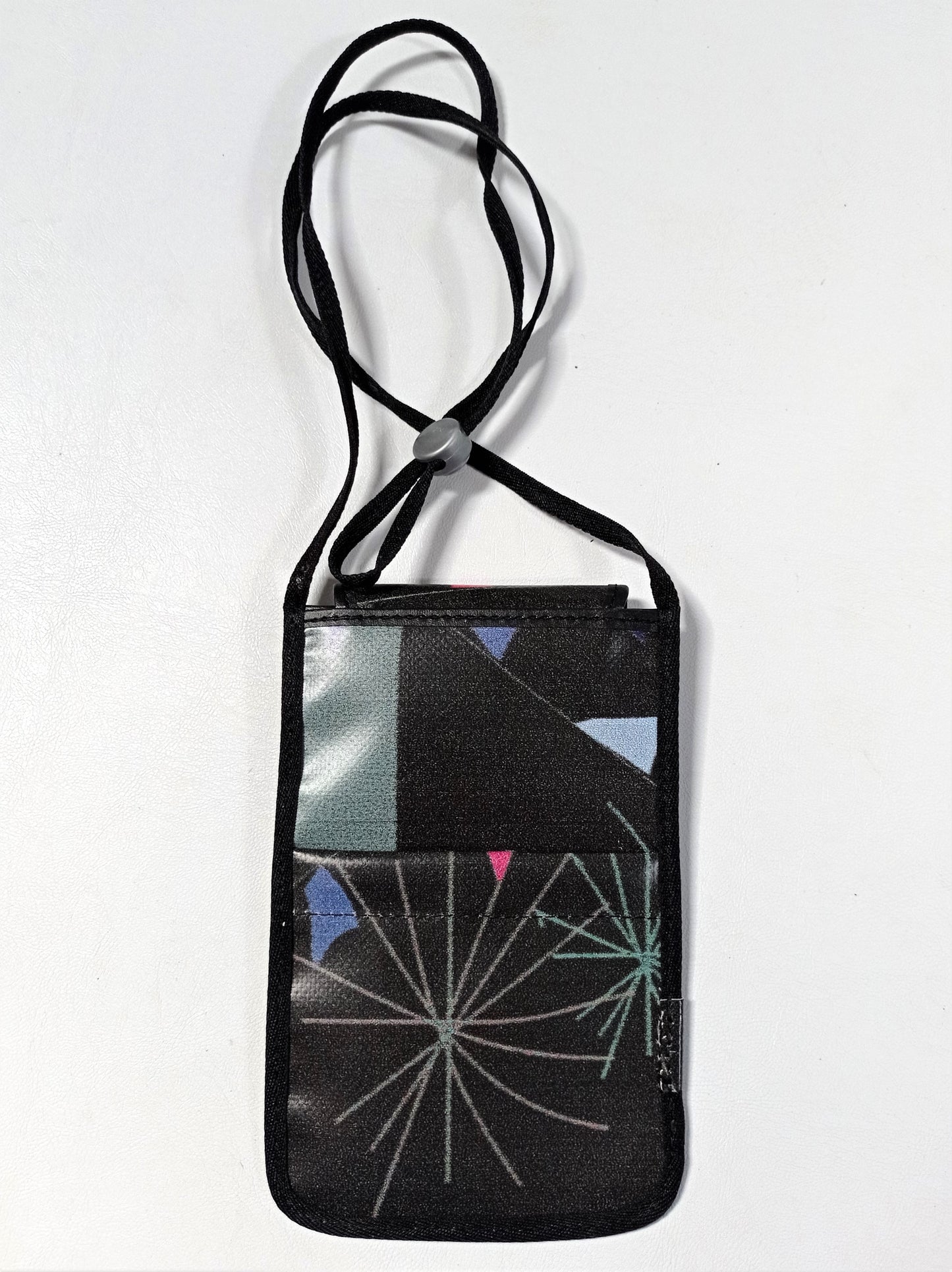 Bolsa para telemóvel em lona de PVC