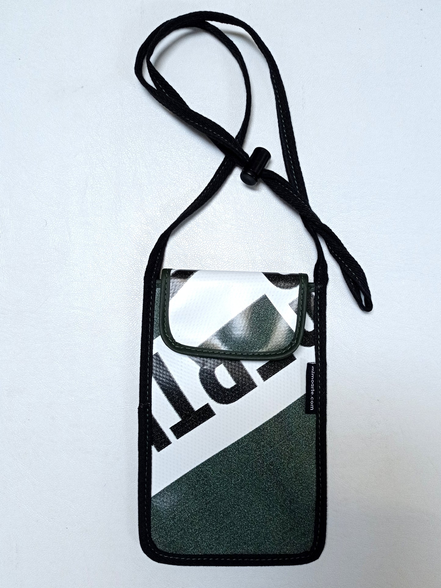 Bolsa para telemóvel em lona de PVC