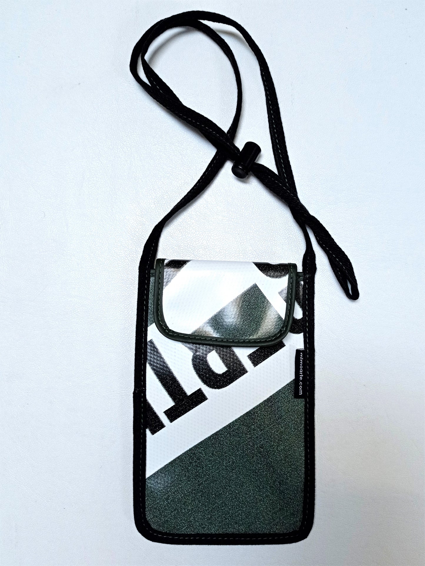 Bolsa para telemóvel em lona de PVC