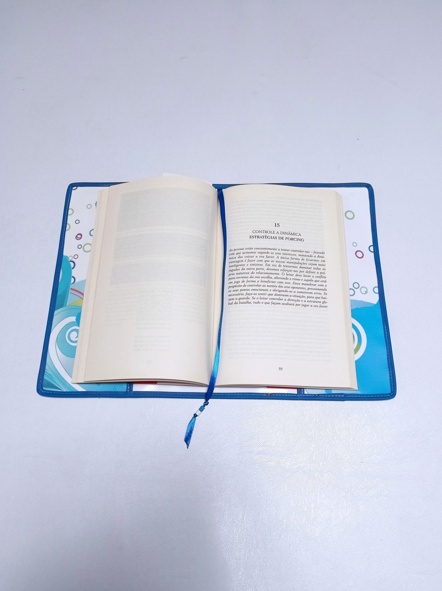 Capa protecção de livros em lona de PVC