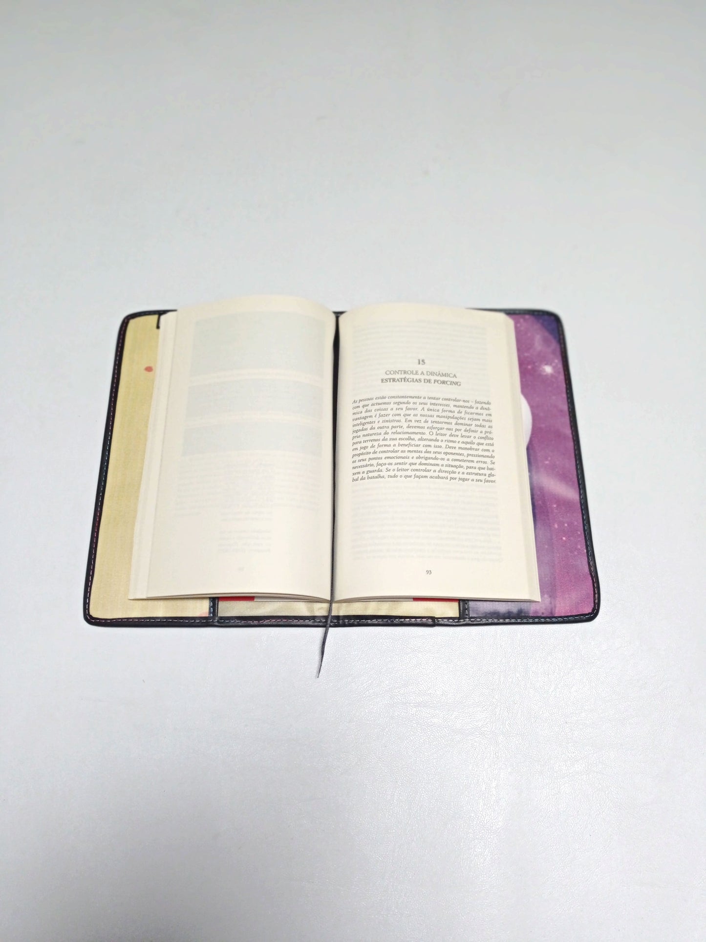Capa protecção de livros em lona de PVC