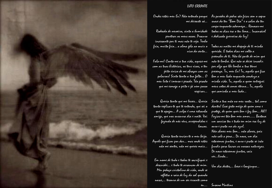 Capa proteção livros personalizada poemas