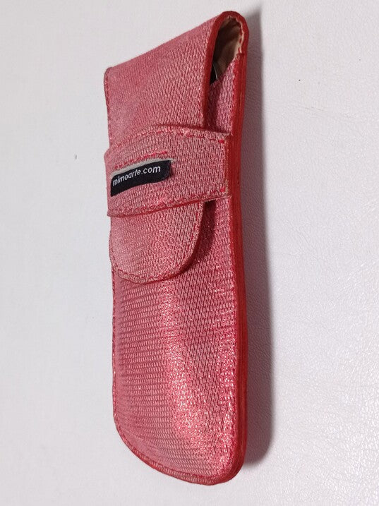 Leather pencil holder