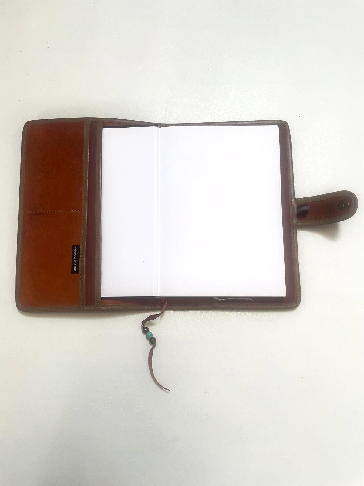 Porta Agenda A5 em Pele