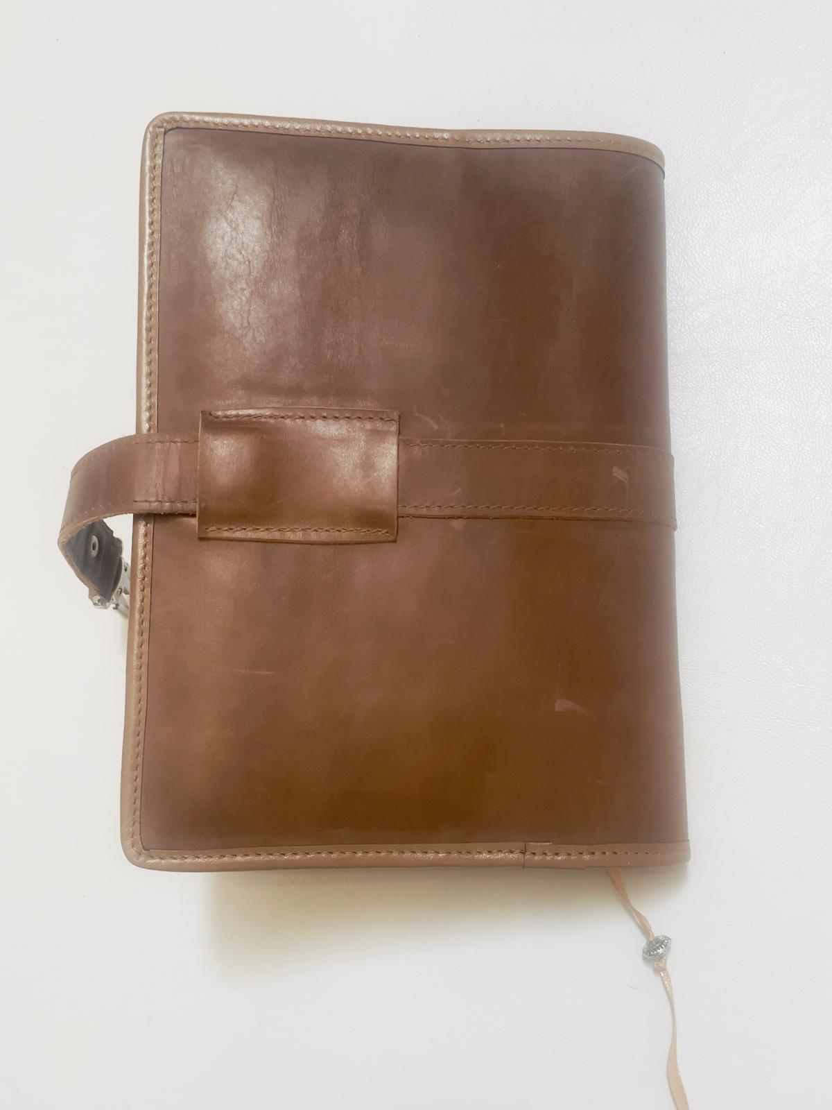 Porta Agenda A5 em Pele