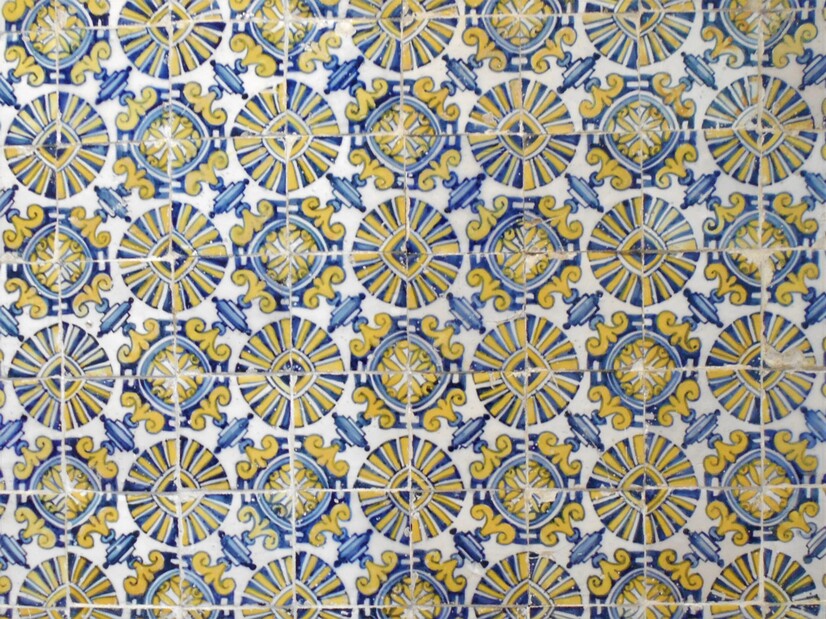 Capa proteção de livros personalizada Azulejos